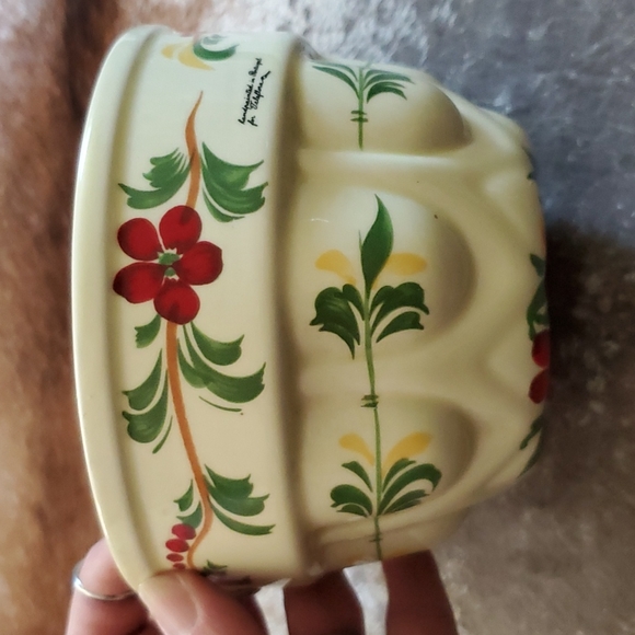 Vintage Teleflora Hand Painted in Portugal Hanging Wall Mold - Picture 5 of 5